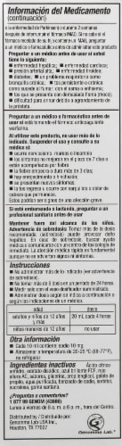 Tukol Max Strength Cold Sore Throat & Cough Medicine Perspective: left