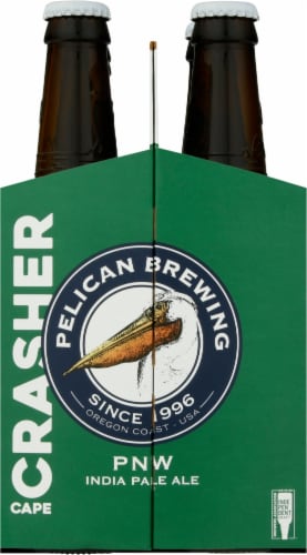 Pelican Brewing Company Cape Crasher PNW India Pale Ale Beer Perspective: left