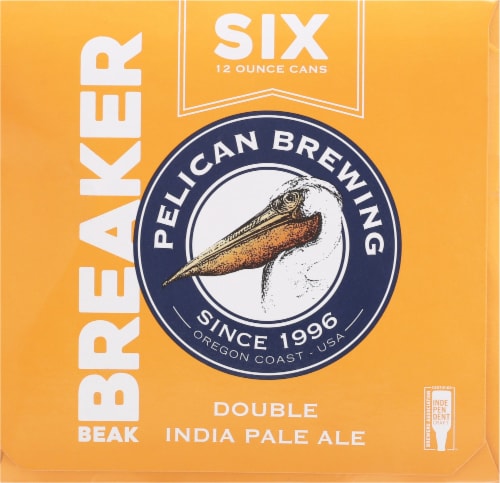 Pelican Brewing Beak Breaker Double India Pale Ale Perspective: left