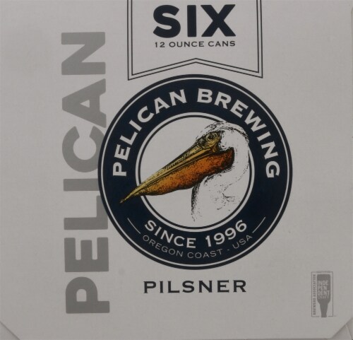 Pelican Brewing Company Pelican Pilsner Beer Perspective: left