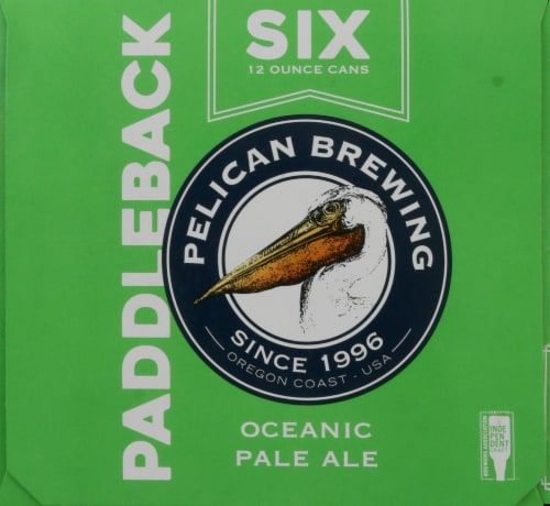 Pelican Brewing Company Paddleback Oceanic Pale Ale Beer Perspective: left