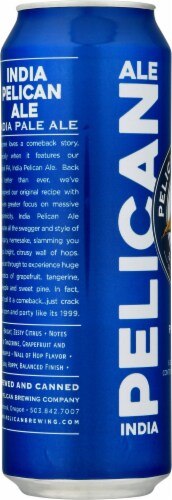 Pelican Brewing Company India Pelican Ale IPA Beer Perspective: left