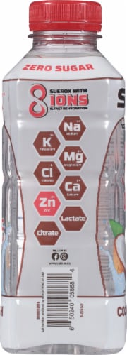 SueroX® Coconut Refresh Electrolyte Beverage Perspective: left