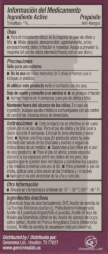 Silka® Max Strength Antifungal Liquid Perspective: left