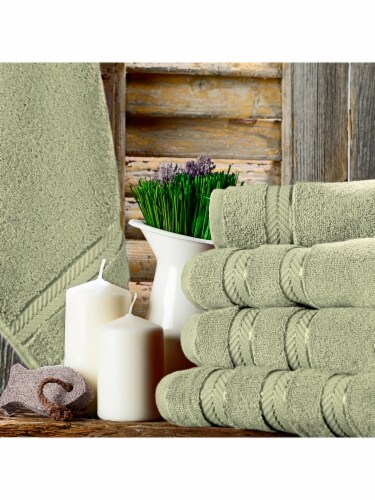 Classic Turkish Towels Genuine Cotton Boston 6 Piece Set, 27X55,16X27,12X12  - Kroger