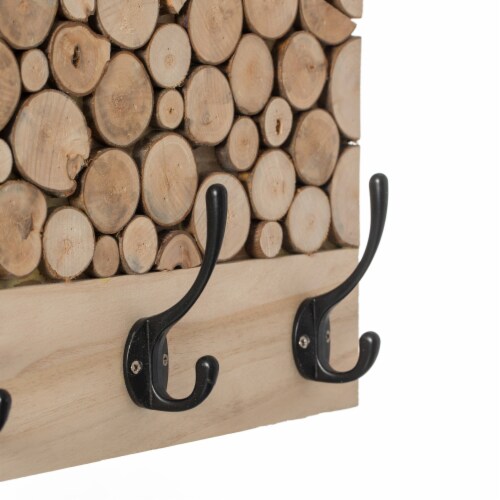 Wall mounted log rack 2025