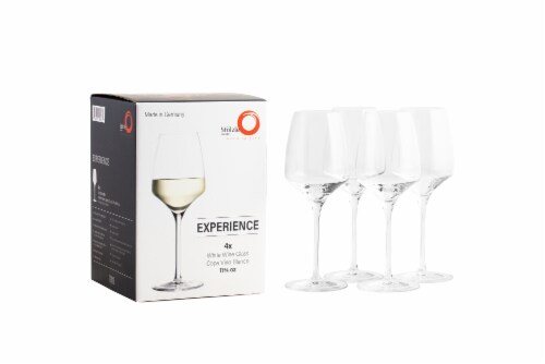 Stolzle Lausitz Experience White Wine Glasses Perspective: left
