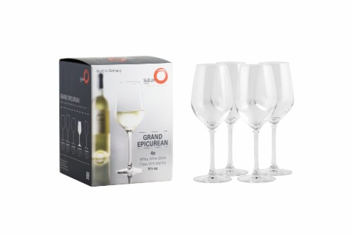 Stolzle Lausitz Grand Epicurean White Wine Glasses Perspective: left