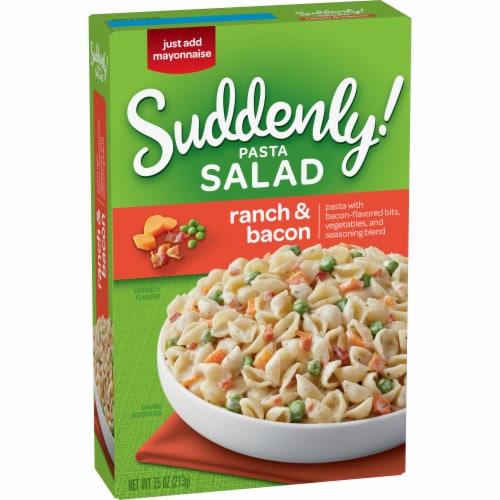 Betty Crocker Suddenly! Ranch & Bacon Pasta Salad 7.5 oz Perspective: left