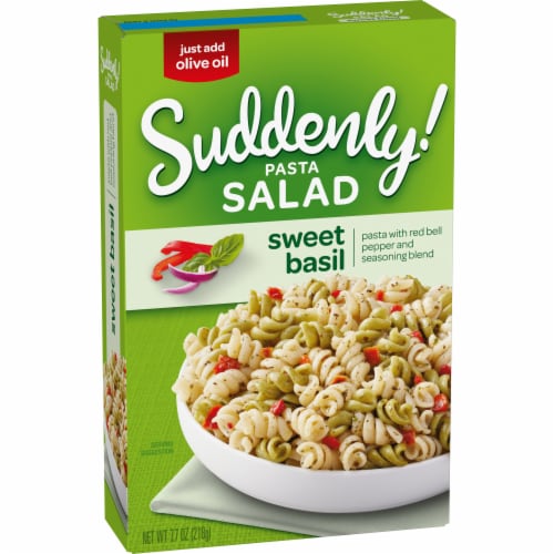 Betty Crocker Suddenly! Sweet Basil Pasta Salad Perspective: left