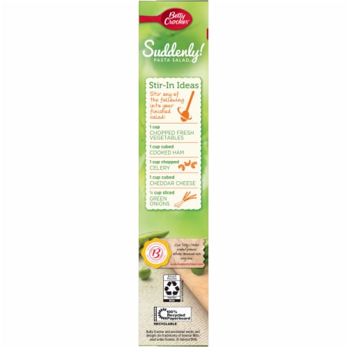Suddenly Pasta Salad Creamy Macaroni Box Perspective: left