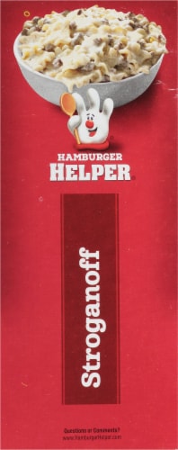 Hamburger Helper® Pasta Stroganoff Perspective: left