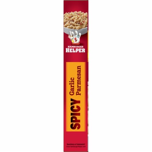 Hamburger Helper® Spicy Garlic Parmesan Perspective: left