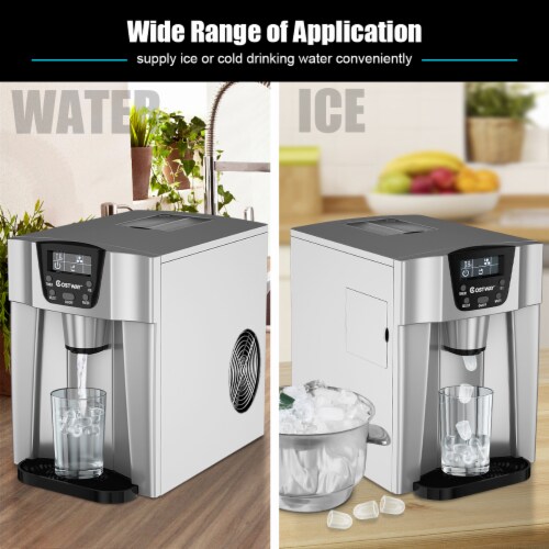 Costway Portable Ice Maker Machine Countertop 26Lbs/24H Self