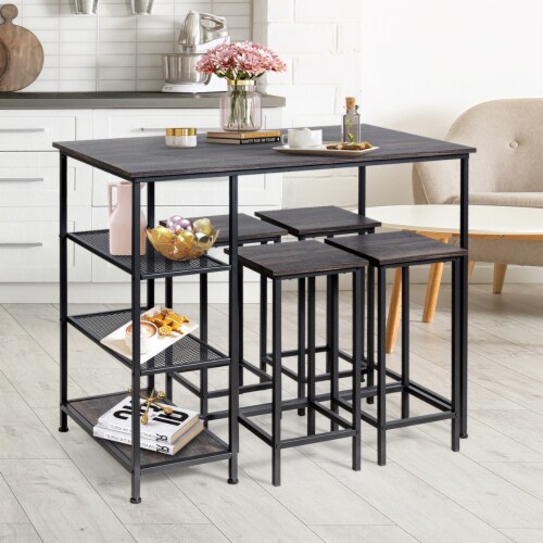 Set of 4 2025 bar stools counter height