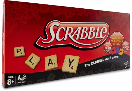 Hasbro Scrabble Board Game Perspective: left