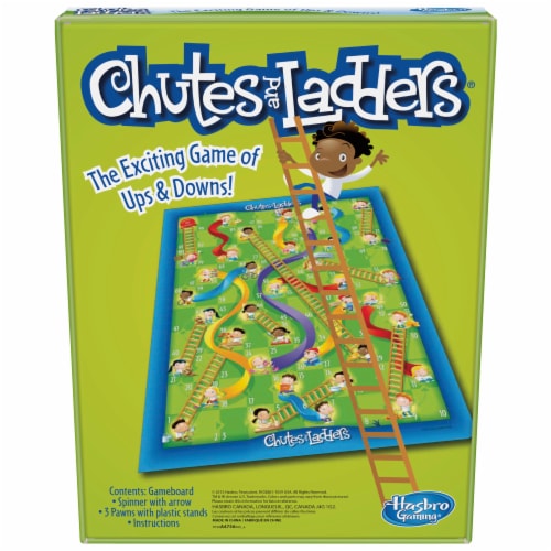 Chutes and Ladders® Board Game Perspective: left