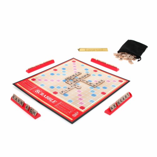 Scrabble Board Game Perspective: left