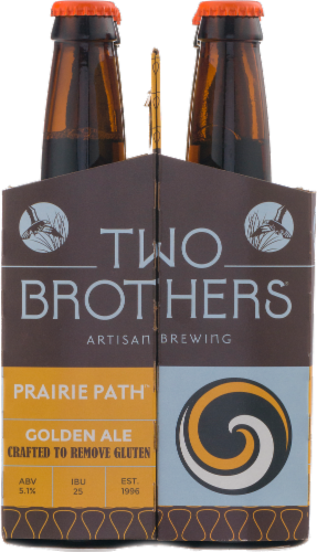 Two Brothers Prairie Path Golden Ale Perspective: left