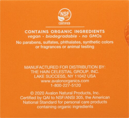 Avalon Organics® Vitamin C Renewal Creme Riche Perspective: left