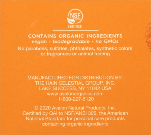 Avalon Organics® Vitamin C Gel Cream Moisturizer Perspective: left