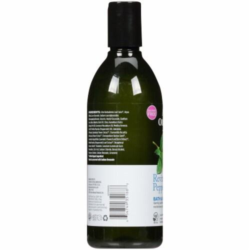 Avalon Organics® Revitalizing Peppermint Bath and Shower Gel Perspective: left
