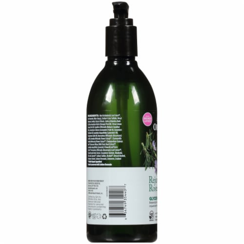Avalon Organics® Rosemary Liquid Hand Soap Perspective: left