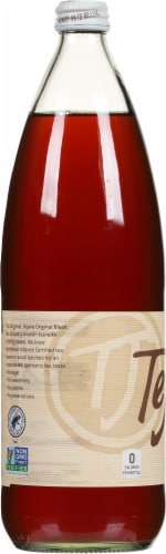 Tejava® Unsweetened Black Iced Tea Bottle Perspective: left