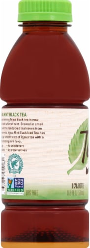 Tejava Unsweetened Mint Black Tea Perspective: left