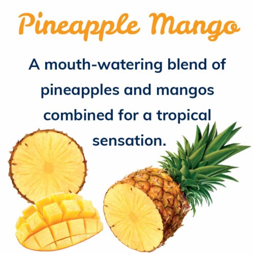 Crystal Geyser™ Sparkling Spring Water - Pineapple Mango Perspective: left