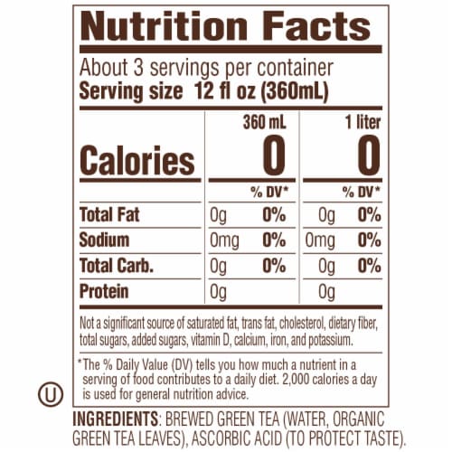 Tejava Origins™ Unsweetened Tea - Hojicha Green Perspective: left