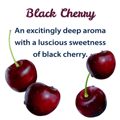 Crystal Geyser™ Sparkling Spring Water - Black Cherry Perspective: left