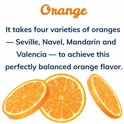 Crystal Geyser™ Sparkling Spring Water - Orange Perspective: left