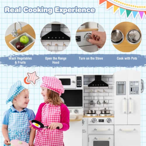Play kitchen sale with sound effects