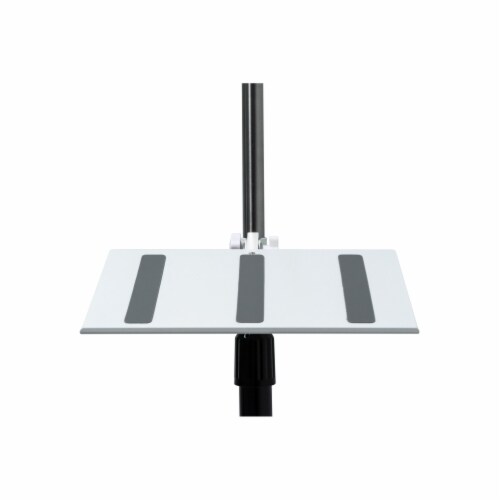 Adjustable Keyboard Stand Add-On for CTA Digital Tablet Floor Stands Perspective: left