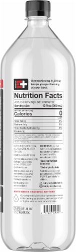 Essentia® Ionized Alkaline Bottled Water Perspective: left