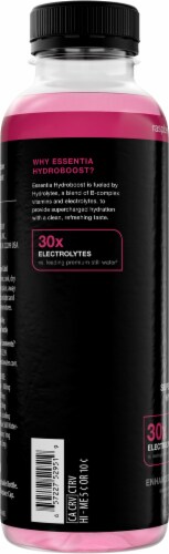 Essentia® Hydroboost Raspberry Pomegranate Enhanced Water Beverage Perspective: left