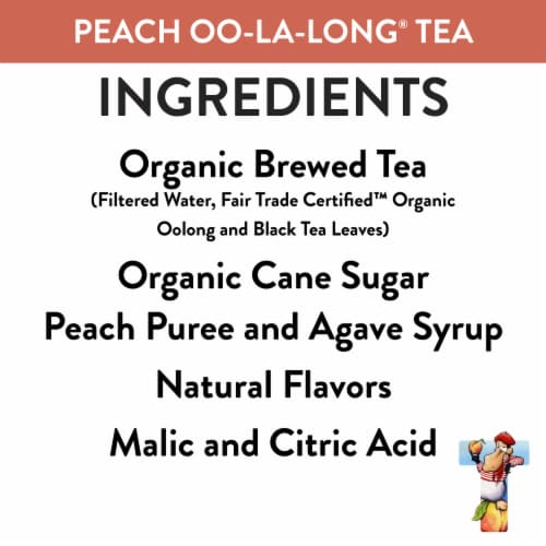 Honest Tea Organic Fair Trade Peach Oolalong Tea, 16 fl oz Ralphs