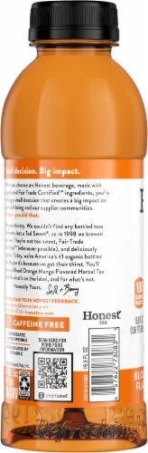 Honest Tea® Organic Blood Orange Mango Flavored Herbal Tea Perspective: left