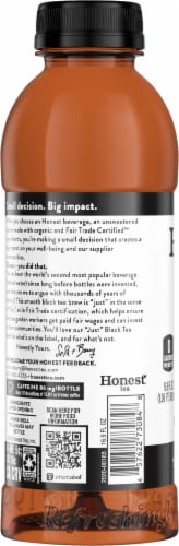 Honest Tea Just Black Tea Perspective: left