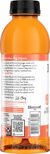 Honest® Organic Peach Oolong Tea Perspective: left