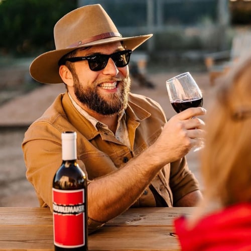 Troublemaker Red Blend Perspective: left