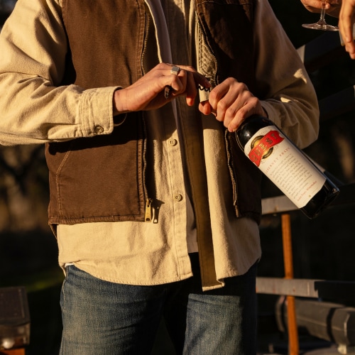 Quest Cabernet Franc Red Wine Perspective: left