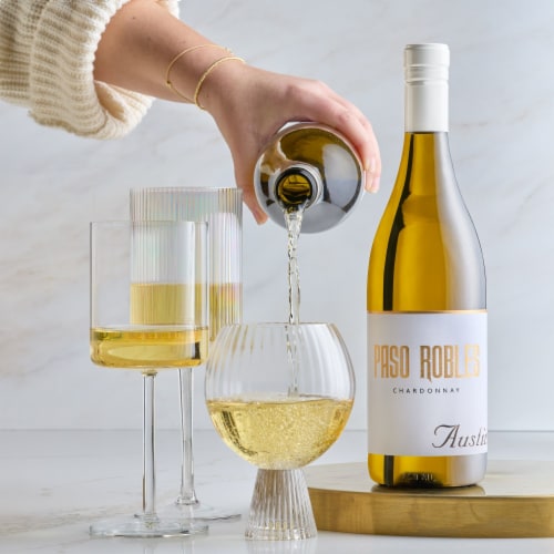 Austin Paso Robles Chardonnay White Wine Perspective: left