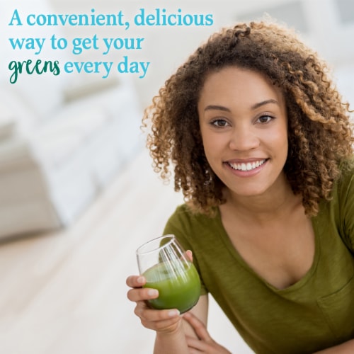 Garden of Life® Perfect Food® Super Green Formula Caplets Perspective: left