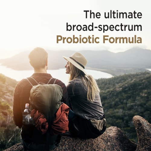 Garden of Life Primal Defense Ultra Probiotics, Normal Bowel Function, Capsules, 15 Billion CFU Perspective: left