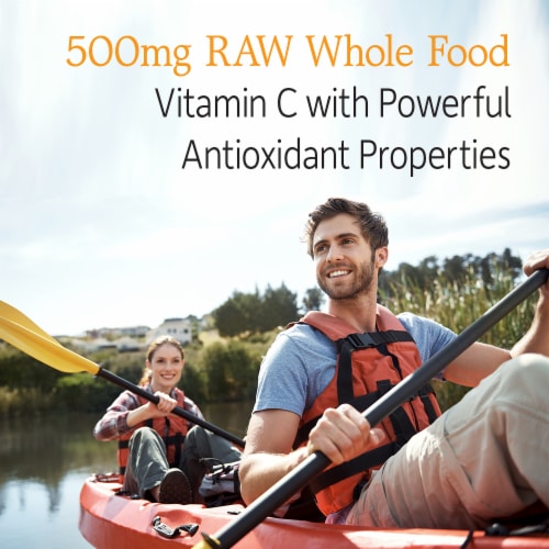 Garden of Life® Vitamin Code® Raw Vitamin™ C Vegan Capsules 500mg Perspective: left