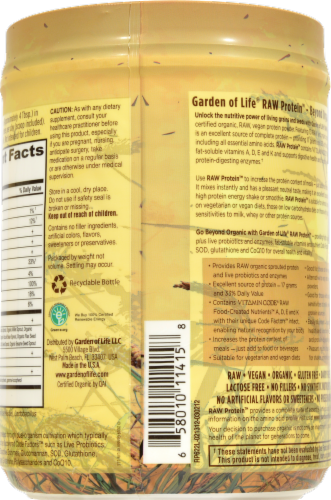 Garden of Life® Beyond Organic Raw Protein Perspective: left