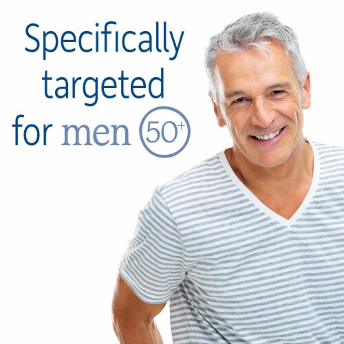 Garden of Life Raw Probiotics Men 50 & Wiser 85 Billion CFU Capsules Perspective: left
