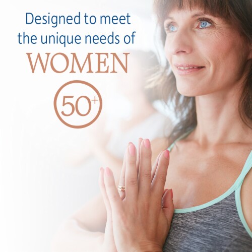 Garden of Life Raw Probiotics Women 50 & Wiser, Colon Health, Enzymes, Capsules, 85 Billion CFU Perspective: left